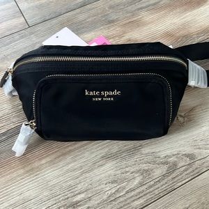 Brand NWT Black Kate Spade Belt Bag